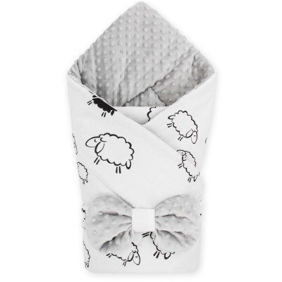 Конверт-одеяло "Sleepy Sheep / Плюш Серый" Зима 